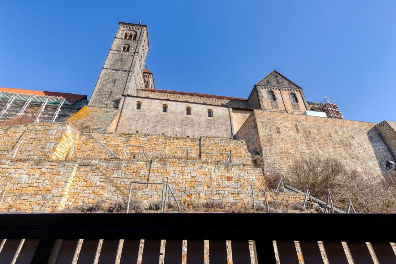 Fachwerkhaus Auf Dem Schlossberg Quedlinburg Exterior photo